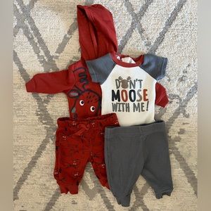 Four Piece Outfit Size 3m